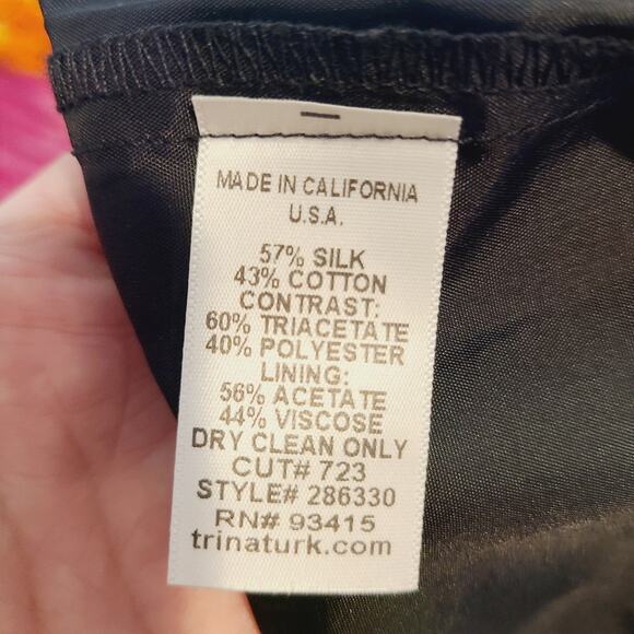 Trina Turk Multicolored Watercolor Sheath Dress - Picture 5 of 8